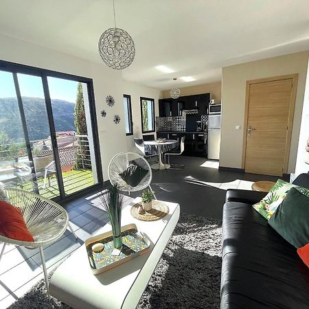 Residence Costa Vermella, Vue Mer Et Montagne Au Calme แซร์แบ ภายนอก รูปภาพ